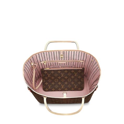 lv pm|lv neverfull pm pink lining.